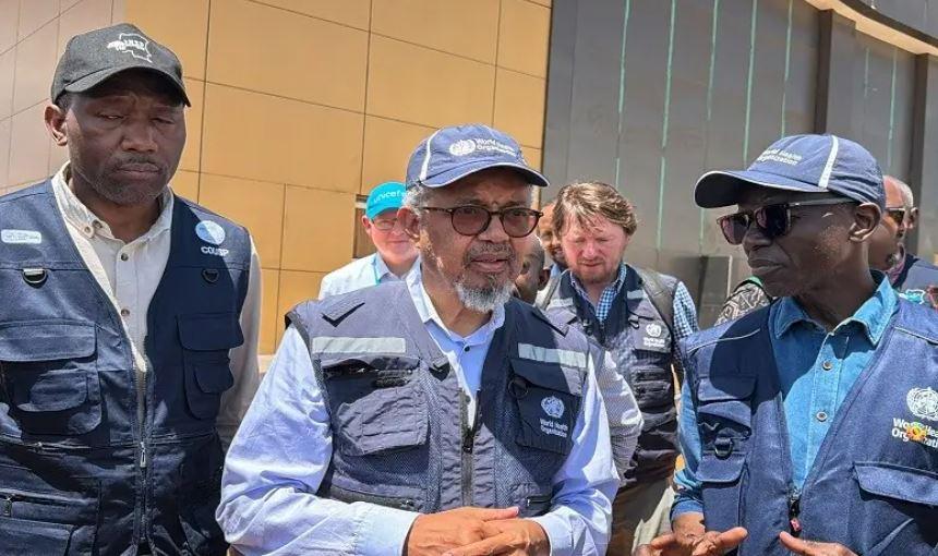 WHO chief visits epicentre of Ebola outbreak in DR Congo