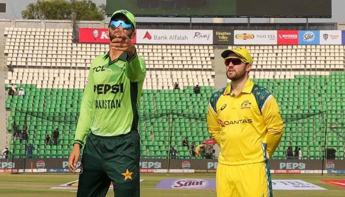 Final ODI: Australia win toss and elect to bat against Pakistan