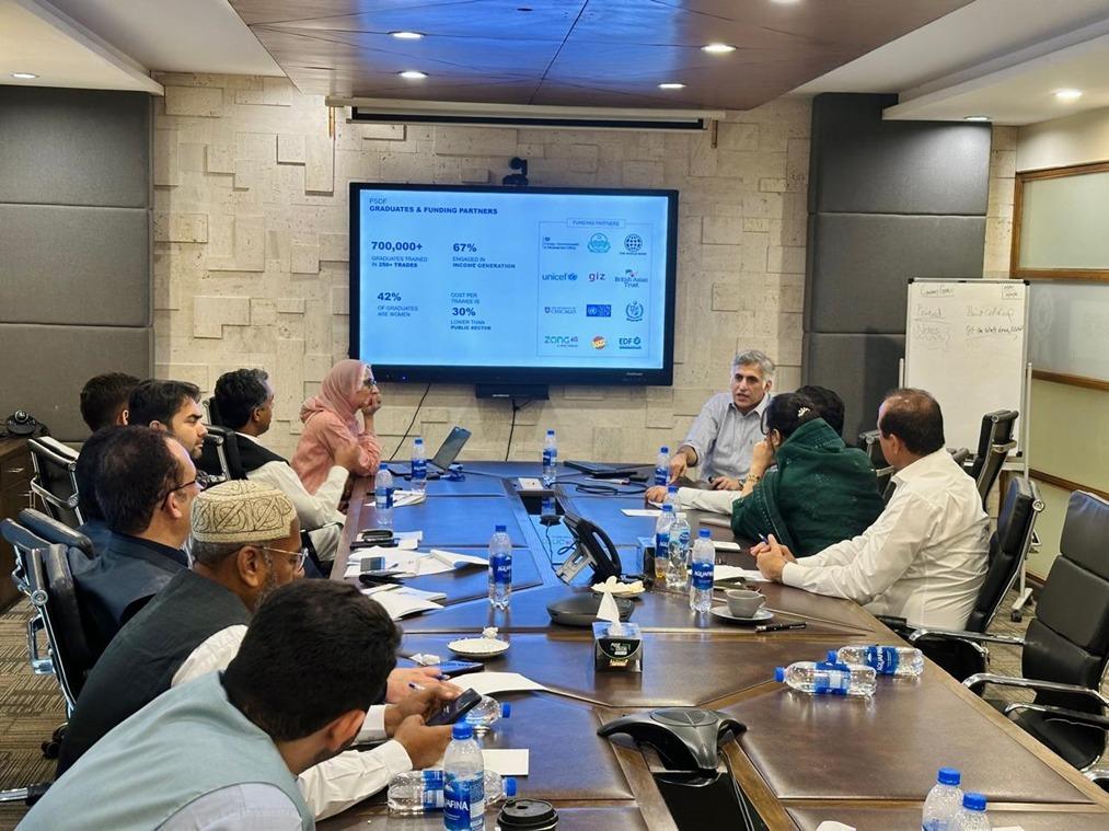 Balochistan TEVTA delegation visits PSDF to learn from Punjab's skills and training system