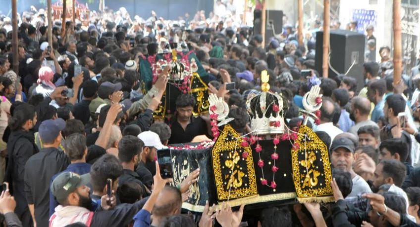 Ashura being observed nationwide with processions honouring sacrifice of Imam Hussain (RA) and his loyal companions