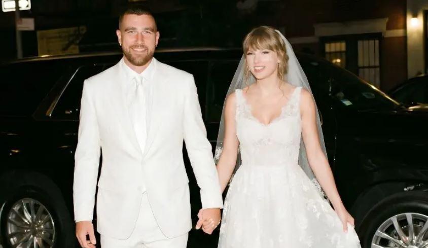 Swift and Kelce marry as global stars swarm 'royal wedding'