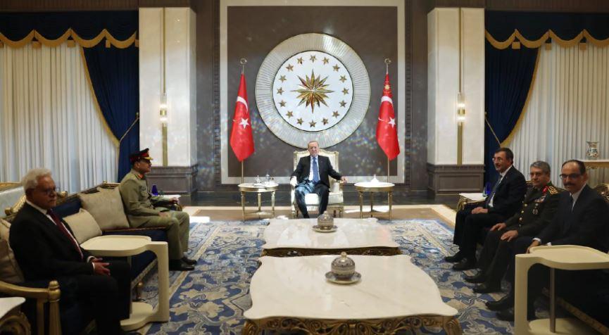 Field Marshal Munir meets Turkish President Erdogan, armed forces chief in Ankara
