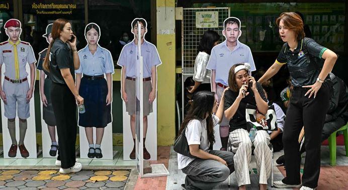 Thai teen kills 8 in rampage at home and school before shooting himself