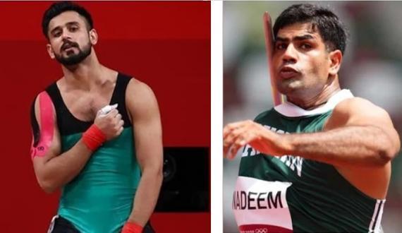 حکومت   کا ارشد ندیم اور طلحہ طالب کو دس دس لاکھ روپے دینے کا اعلان