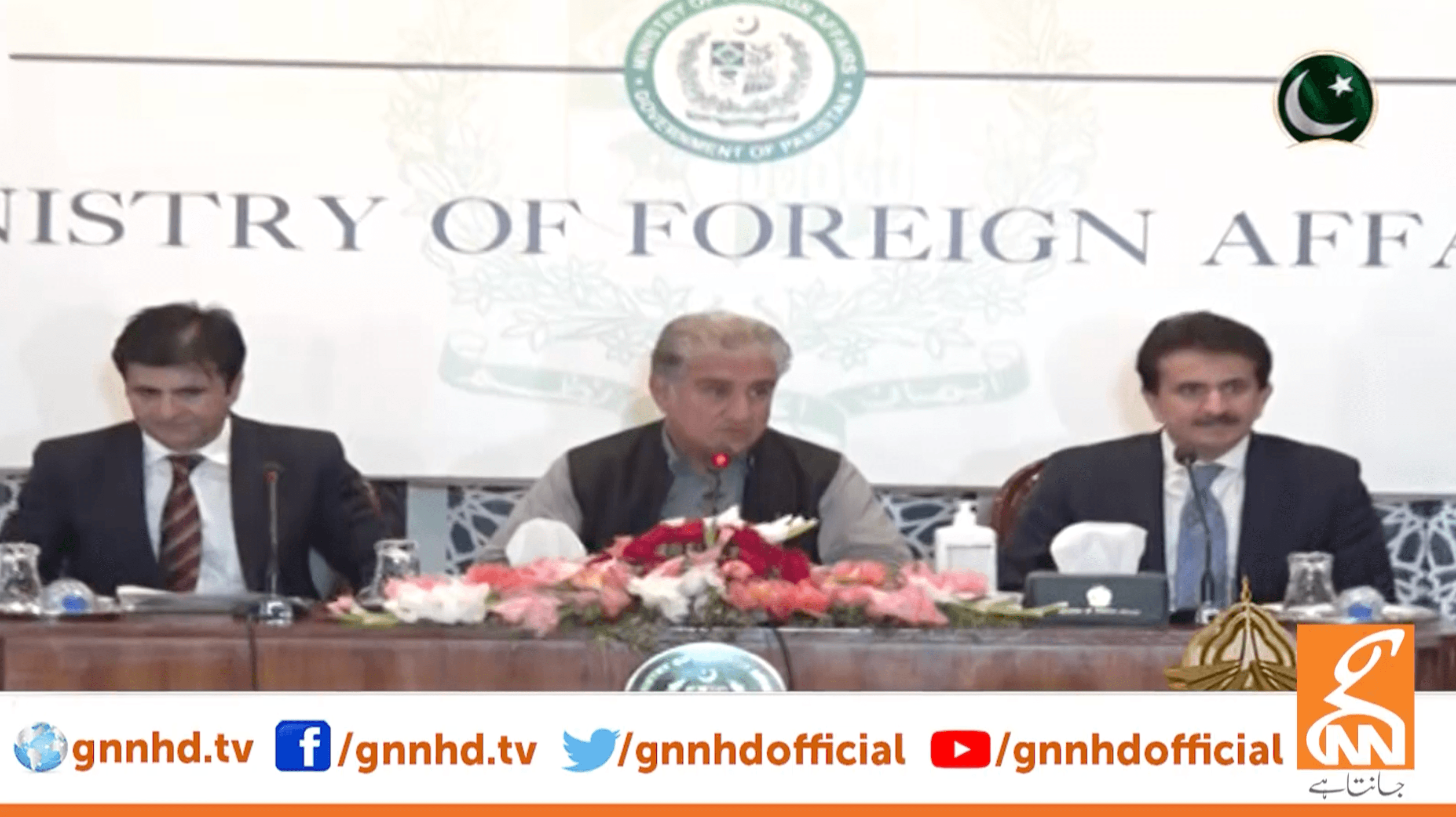 Qureshi says RAW-NDS nexus involved in Dasu bus incident