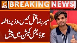 Interior Minister appears before Judicial Commission in Mir Raza murder case | Breaking News | GNN