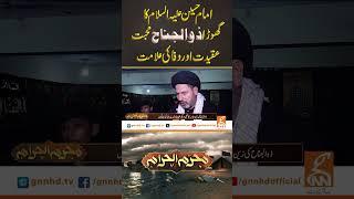 امام حسین علیہ السلام کا گھوڑا ذ والجناح محبت ، عقیدت اور وفا کی علامت#gnn #muharram #9muharram