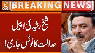 Sheikh Rasheed Appeal, Court Issue Notices | Breaking News | GNN