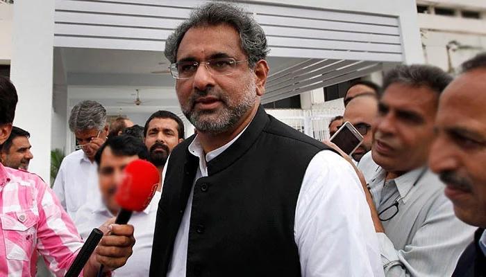 Shahid Khaqan Abbasi reaches ECP to register new party
