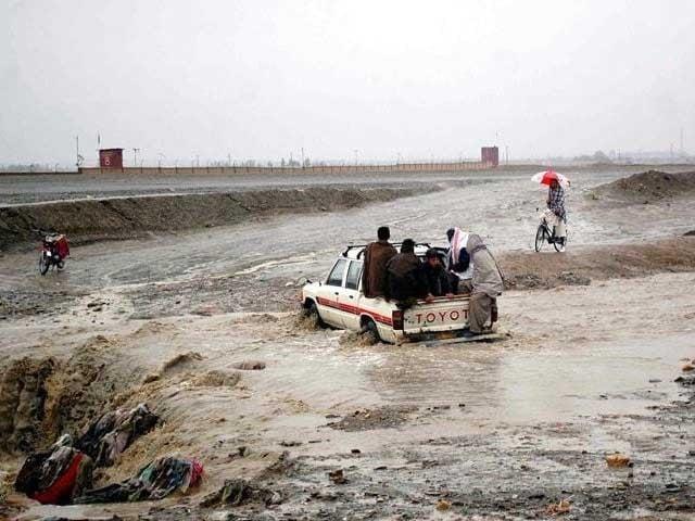 Rains wreaked havoc in Balochistan