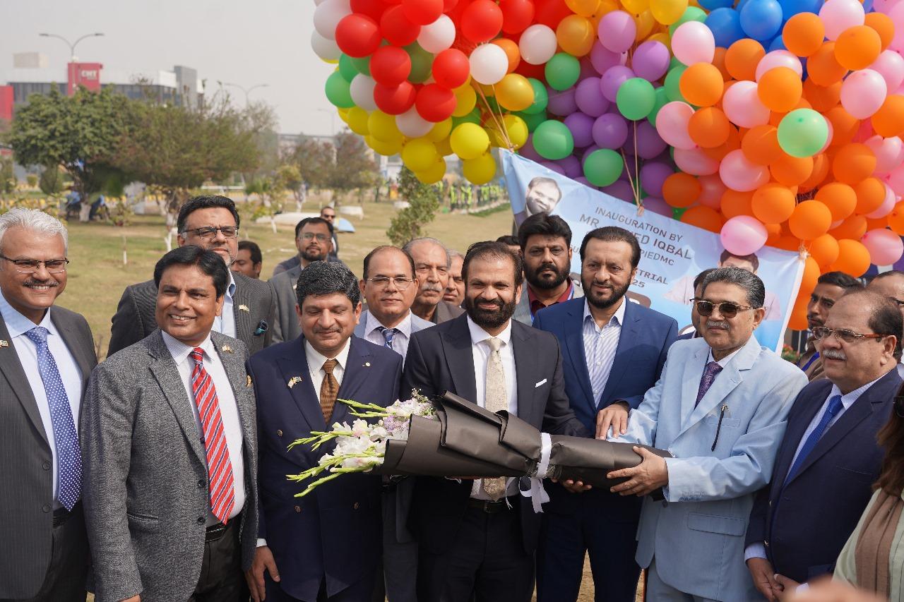 3rd Sundar Industrial Expo: PIEDMC Chairman Javed Iqbal opens event