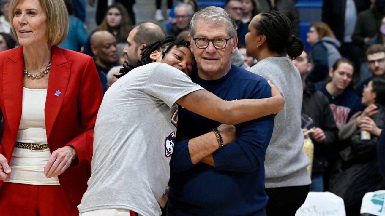 UConn women clinch 5th straight Big East title
