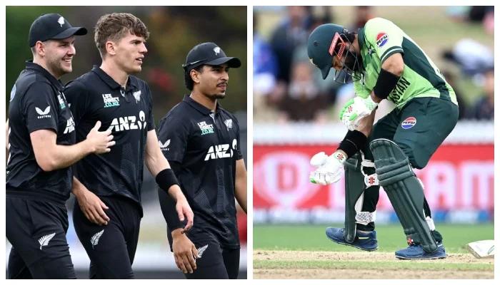 نیوزی لینڈ نے دوسرے ون ڈے میچ میں پاکستان کو شکست دے کر سیریز اپنے نام کر لی