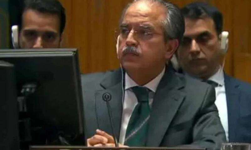 پاکستان کا سلامتی کونسل سے غزہ پر خاموشی توڑ کر عملی اقدامات کرنے کا مطالبہ