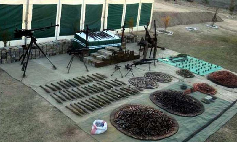 کوئٹہ میں دہشتگردی کا منصوبہ ناکام ، اسلحہ و گولہ بارود کا بڑا ذخیرہ برآمد