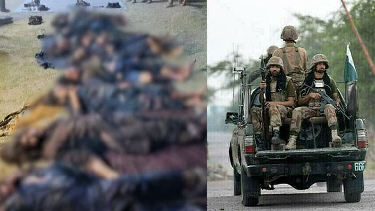 سکیورٹی فورسز نے کیپٹن حسنین اختر کی شہادت کا انتقام لے لیا، 9 خوارج کو جہنم