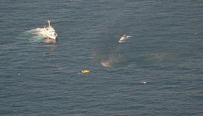 جاپان میں ائیر ایمبولینس ہیلی کاپٹر سمندر میں گر کر تباہ، 3 افراد ہلاک