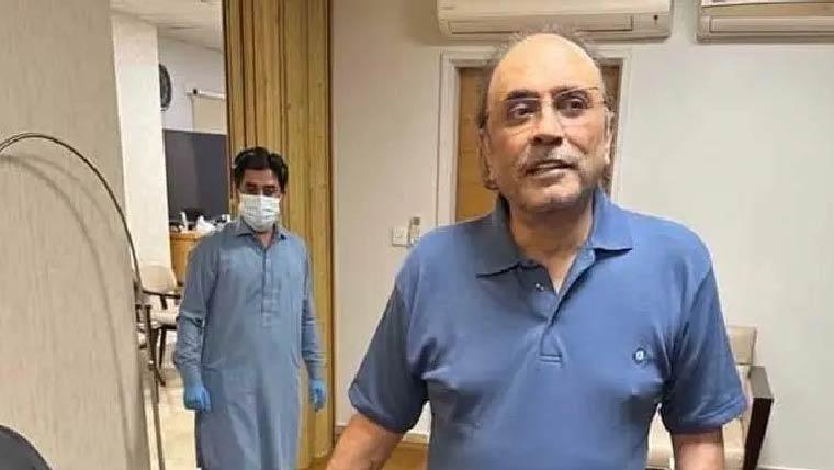 صدر زرداری کا کرونا ٹیسٹ منفی آنے پر اسپتال سے ڈسچارج کر دیا گیا