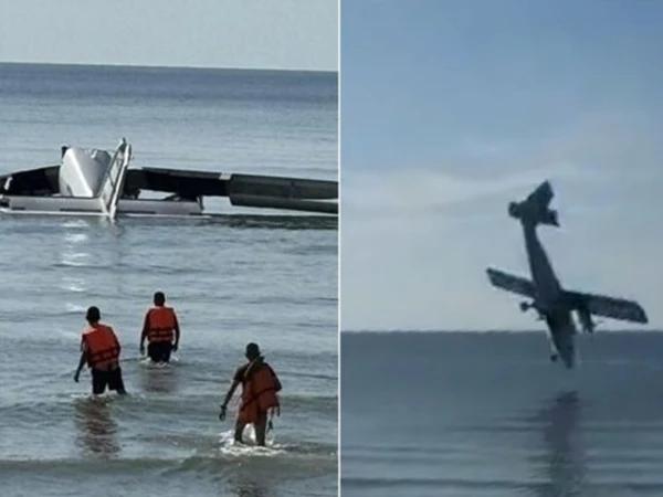 تھائی لینڈ میں طیارہ ساحل کے قریب سمندر میں گر کر تباہ، تمام افراد ہلاک
