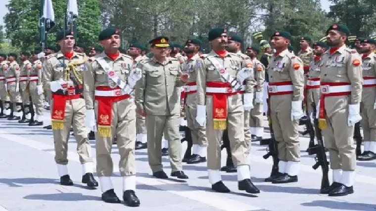 فیلڈ مارشل سید عاصم منیر کے اعزاز میں یادگار شہدا جی ایچ کیو پر تقریب کا انعقاد، خصوصی گارڈ آف آنر پیش