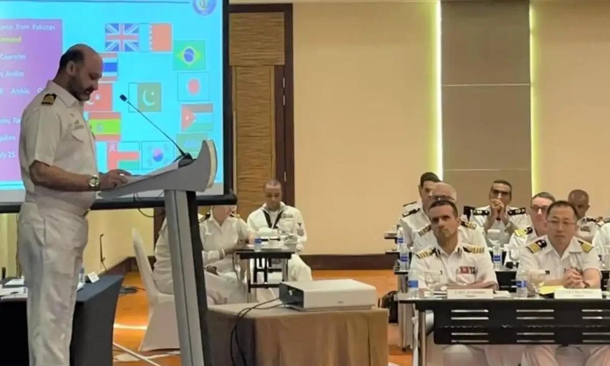 پاک بحریہ کی بحرین میں سالانہ میری ٹائم سیکیورٹی کانفرنس 2025 میں شرکت