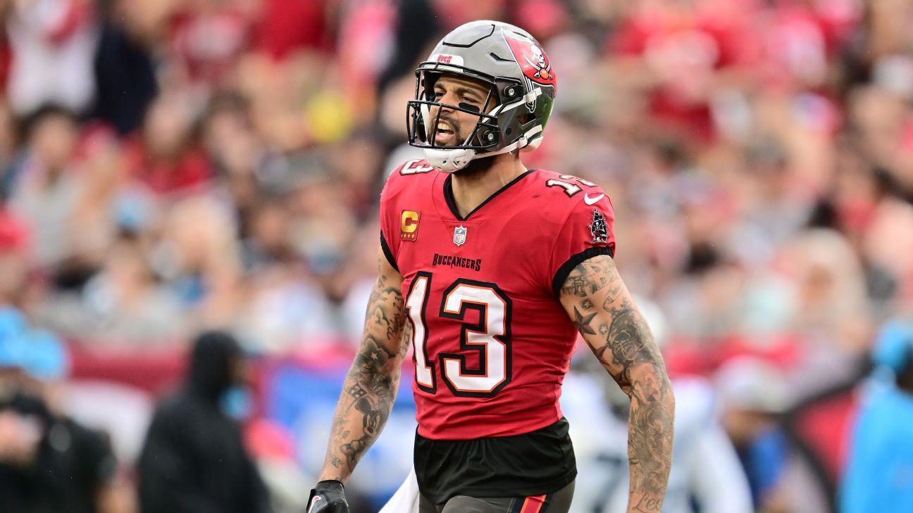 Sources: Bucs star WR Evans to miss 3-4 weeks