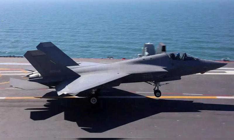 چینی جنگی طیارے جے۔35 نے اہم عسکری سنگ میل عبور کر لیا