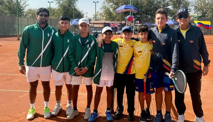 اے ٹی ایف انڈر 12 انٹرکانٹینینٹل ٹینس چیمپئن شپ: پاکستان نے کولمبیا کو شکست دے دی