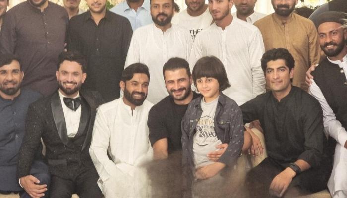 ابرار احمد کے بعد ایک اور نامور کرکٹر رشتہ ازدواج سے منسلک ،ولیمے میں نامور کھلاڑیوں کی شرکت