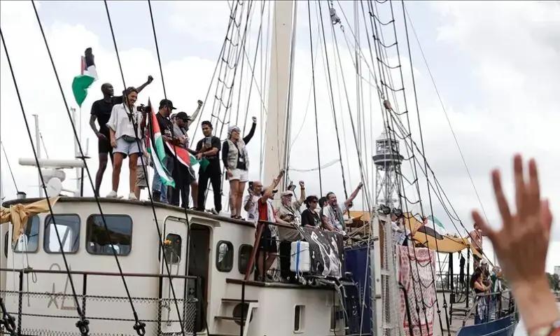 گلوبل صمود فلوٹیلا میں شامل اطالوی کارکن نے اسلام قبول کرلیا