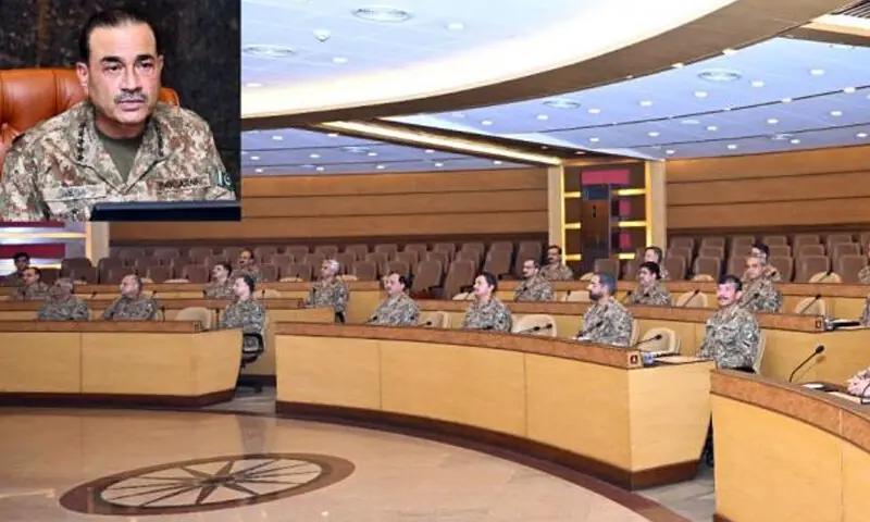 بھارتی جارحیت اور اشتعال انگیزی کا فیصلہ کن اور فوری جواب دیا جائےگا، کور کمانڈر کانفرنس