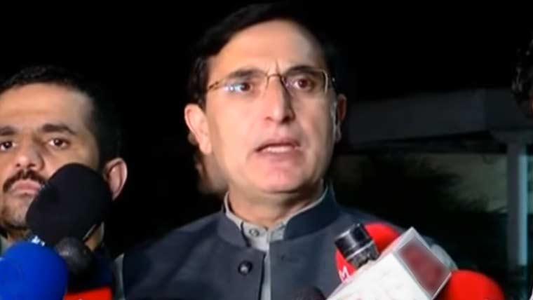 پارٹی میں کوئی فاروڈ بلاک نہیں سب بانی کے ساتھ ہیں، علی امین کل گورنر کو استعفیٰ بھجوائیں گے،گوہرخان