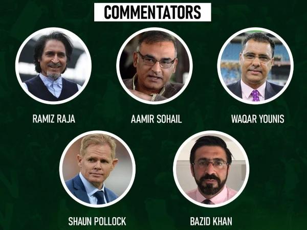 پی سی بی کا پاکستان اور جنوبی افریقا کے درمیان سیریز کیلئے کمنٹری پینل کا اعلان