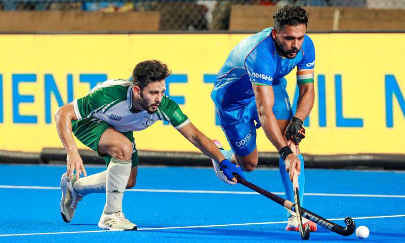 جونیئر ہاکی کپ میں پاکستان اور بھارت کے مابین ٹاکرا منگل کو ہو گا