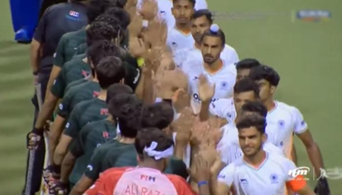 سلطان آف جوہر ہاکی کپ: پاکستان اور بھارت کی جونیئر ٹیموں کا مثبت رویہ