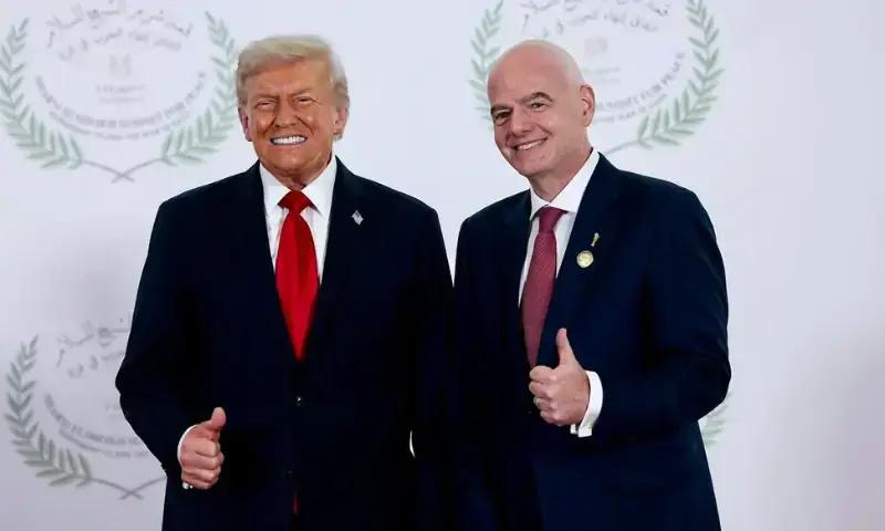 فیفا غزہ میں فٹبال سہولیات کی بحالی میں بھرپور کردار ادا کرے گا، صدر جیانی انفنتینو