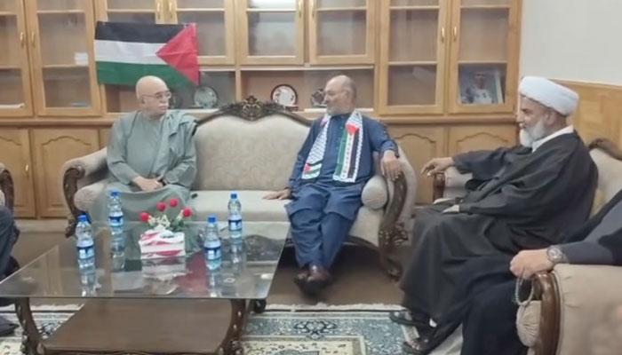 سابق سینیٹر مشتاق احمد خان  کی تحریک تحفظ آئین پاکستان میں شمولیت