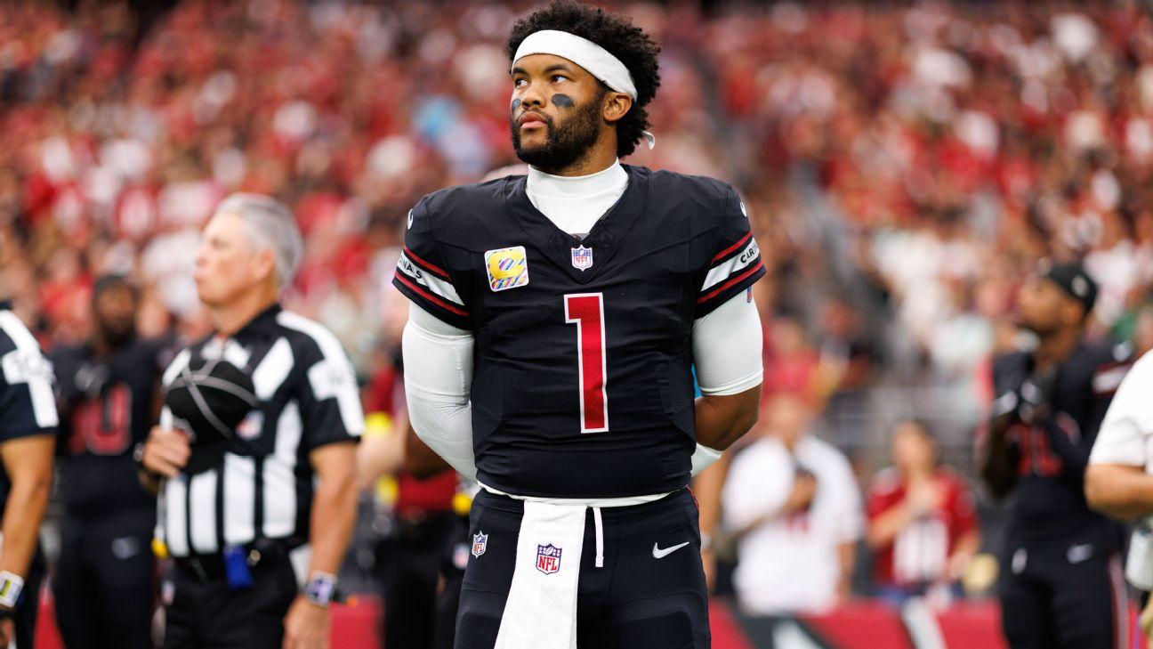 Cards vague on status of QB Murray, WR Harrison