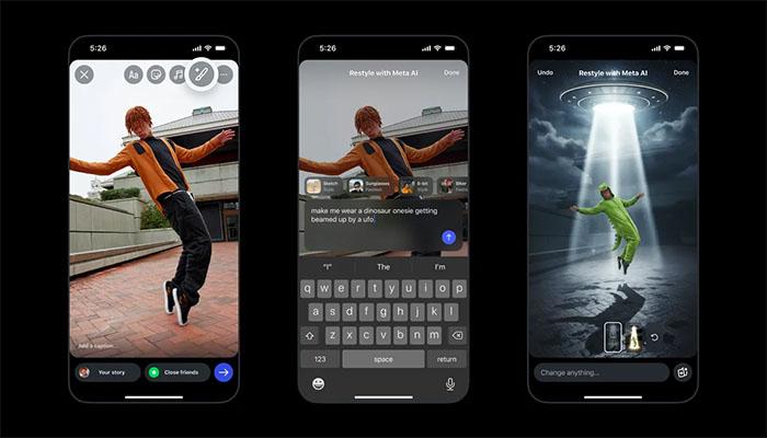 میٹا نے انسٹا گرام میں  اے آئی پر مبنی نئے فیچرز کا اضافہ کر دیا