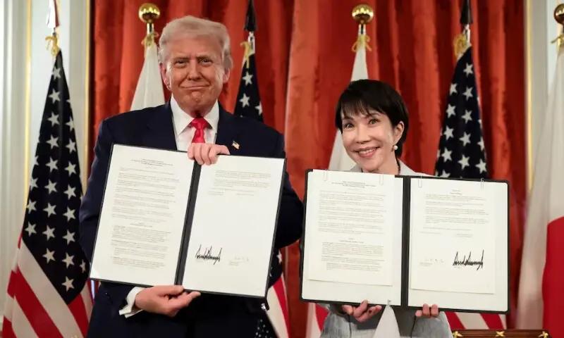 امریکا اور جاپان کے درمیان نایاب معدنیات،دھاتوں کی کان کنی اور پراسیسنگ کے معاہدوں پر دستخظ