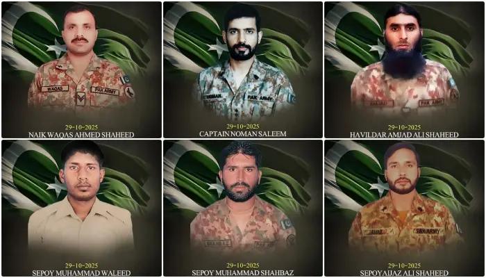 Seven khawarij killed, six soldiers including captain martyred in Kurram operation: ISPR