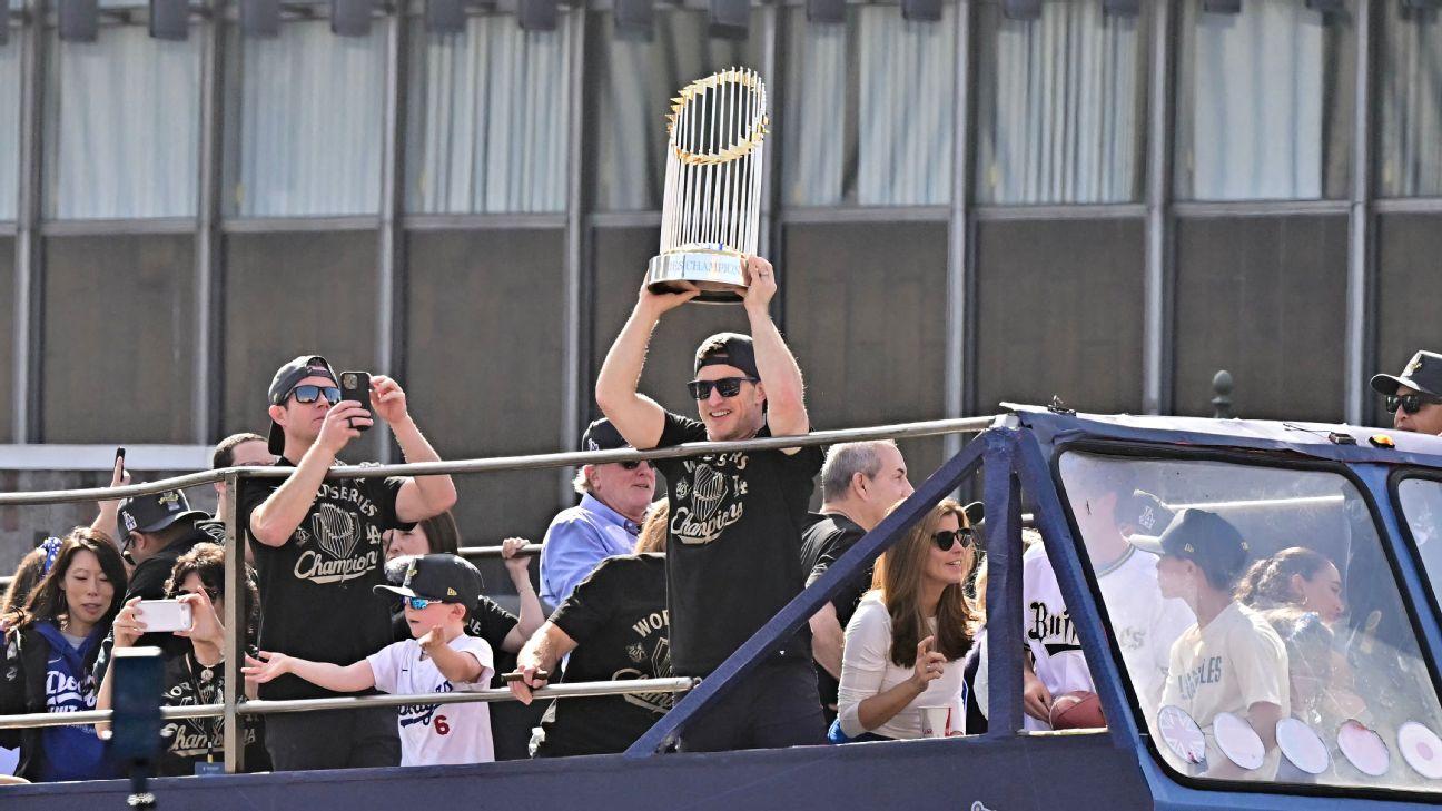 Best moments, highlights from Dodgers' World Series parade