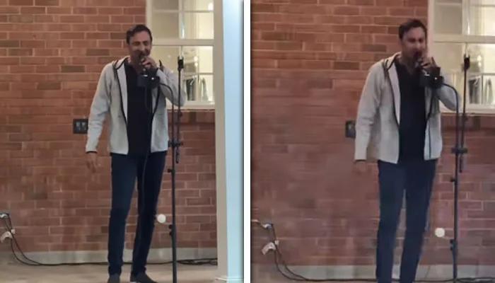 پاکستان کرکٹ ٹیم کے سابق کپتان یونس خان کی گانا گاتے ہوئے ویڈیو سوشل میڈیا پر وائرل