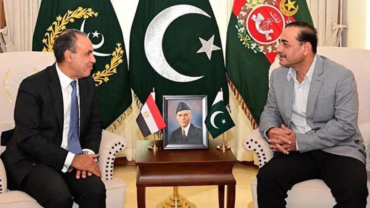 Egyptian Foreign Minister meets Field Marshal,reaffirming commitment to enhancing defence cooperation.