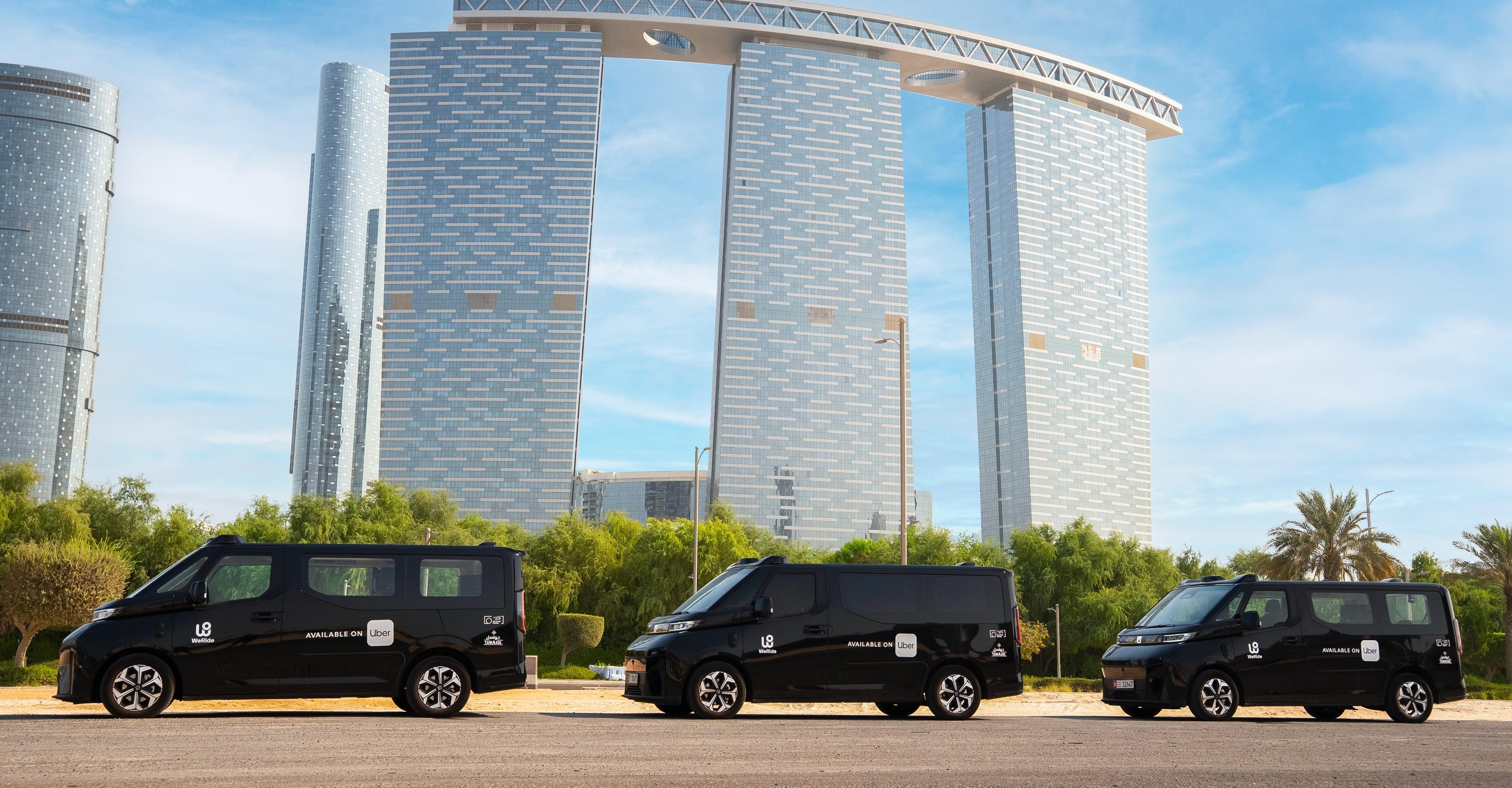 Uber’s robotaxi service in UAE now includes fully driverless vehicles