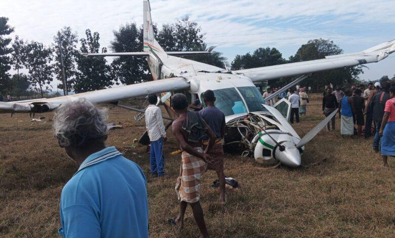 بھارت میں ایک اور طیارہ گر کر تباہ،7 افراد زخمی ،تحقیقات جاری