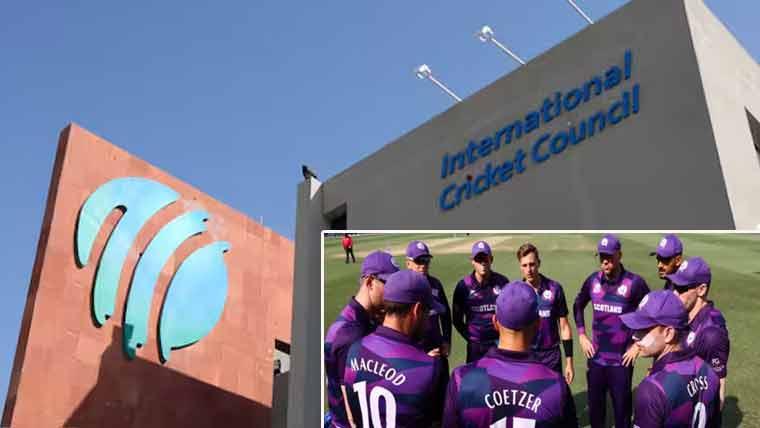 آئی سی سی نےٹی20 ورلڈ کپ میں بنگلا دیش کی جگہ سکاٹ لینڈ کو شامل کر لیا