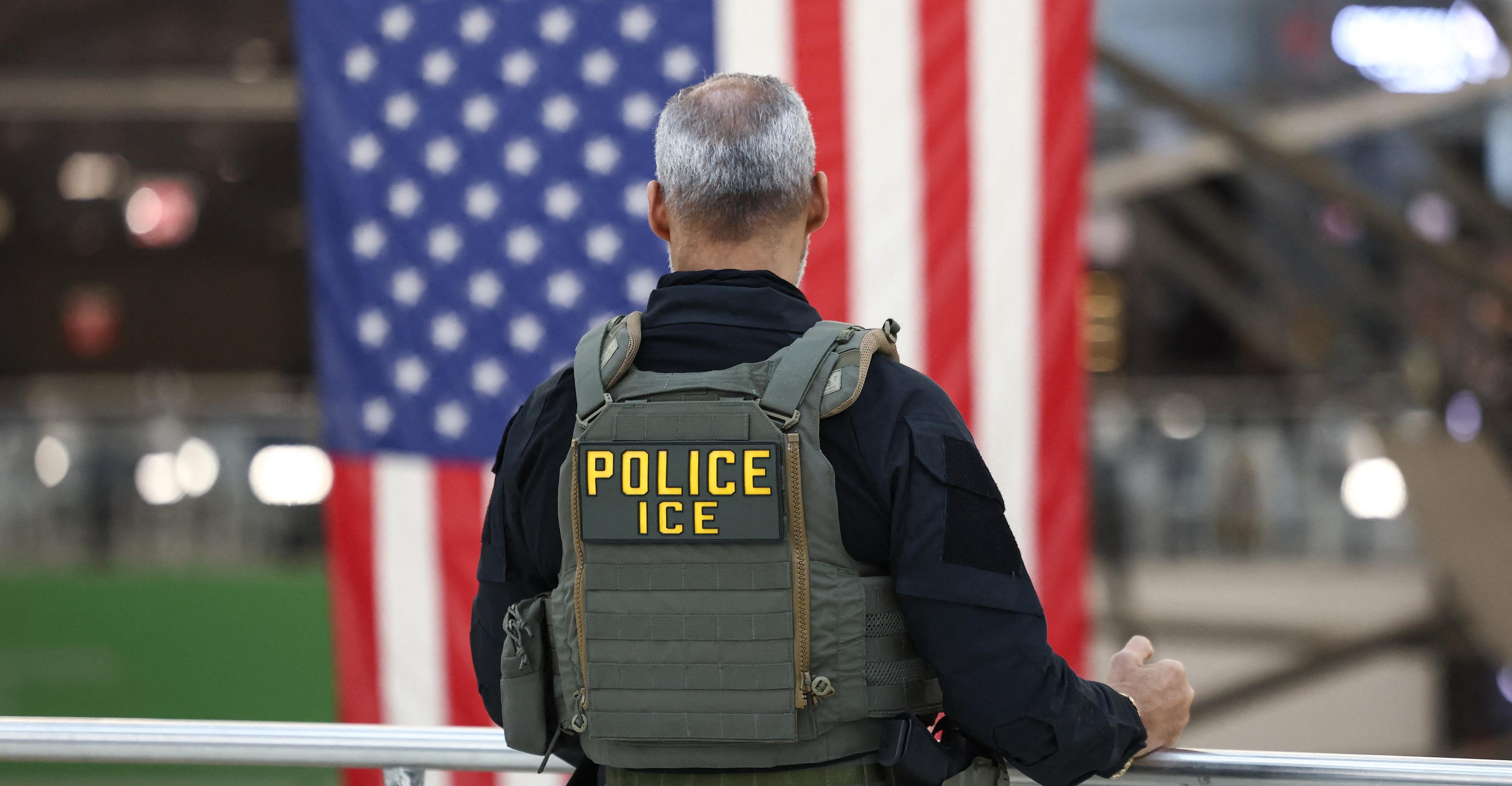 What is ICE actually doing at the airport?