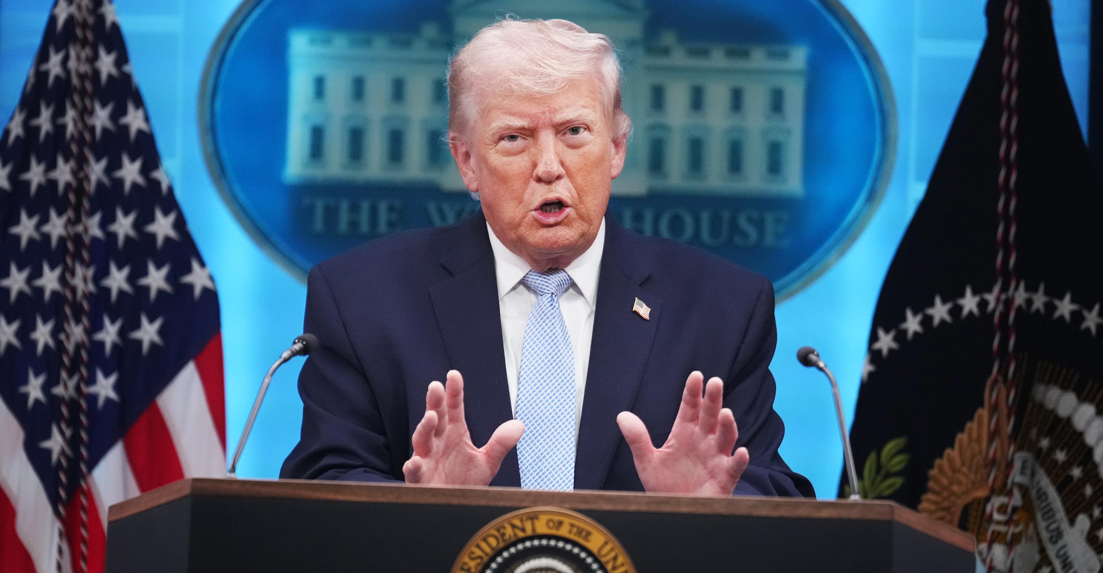 The soft TACO theory of Trump