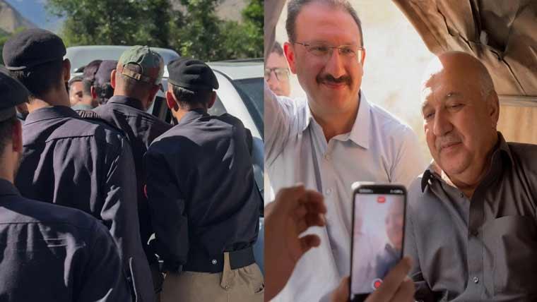 PTI leader Junaid Akbar arrested during Gilgit-Baltistan election campaign